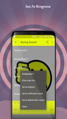 Booing Sounds android App screenshot 0