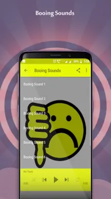 Booing Sounds android App screenshot 1