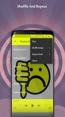 Booing Sounds android App screenshot 2